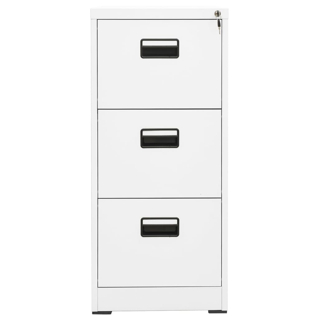 8720286565865_g_en_hd_1 vidaXL Filing Cabinet White 46x62x102.5 cm Steel - Image 2