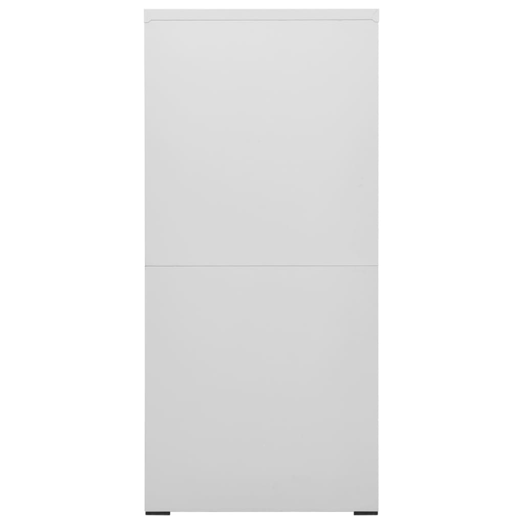 8720286565919_g_en_hd_2 vidaXL Filing Cabinet Light Grey 46x62x133 cm Steel - Image 4
