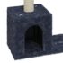 vidaXL Cat Tree with Sisal Scratching Posts Dark Grey 60 cm - Image 5