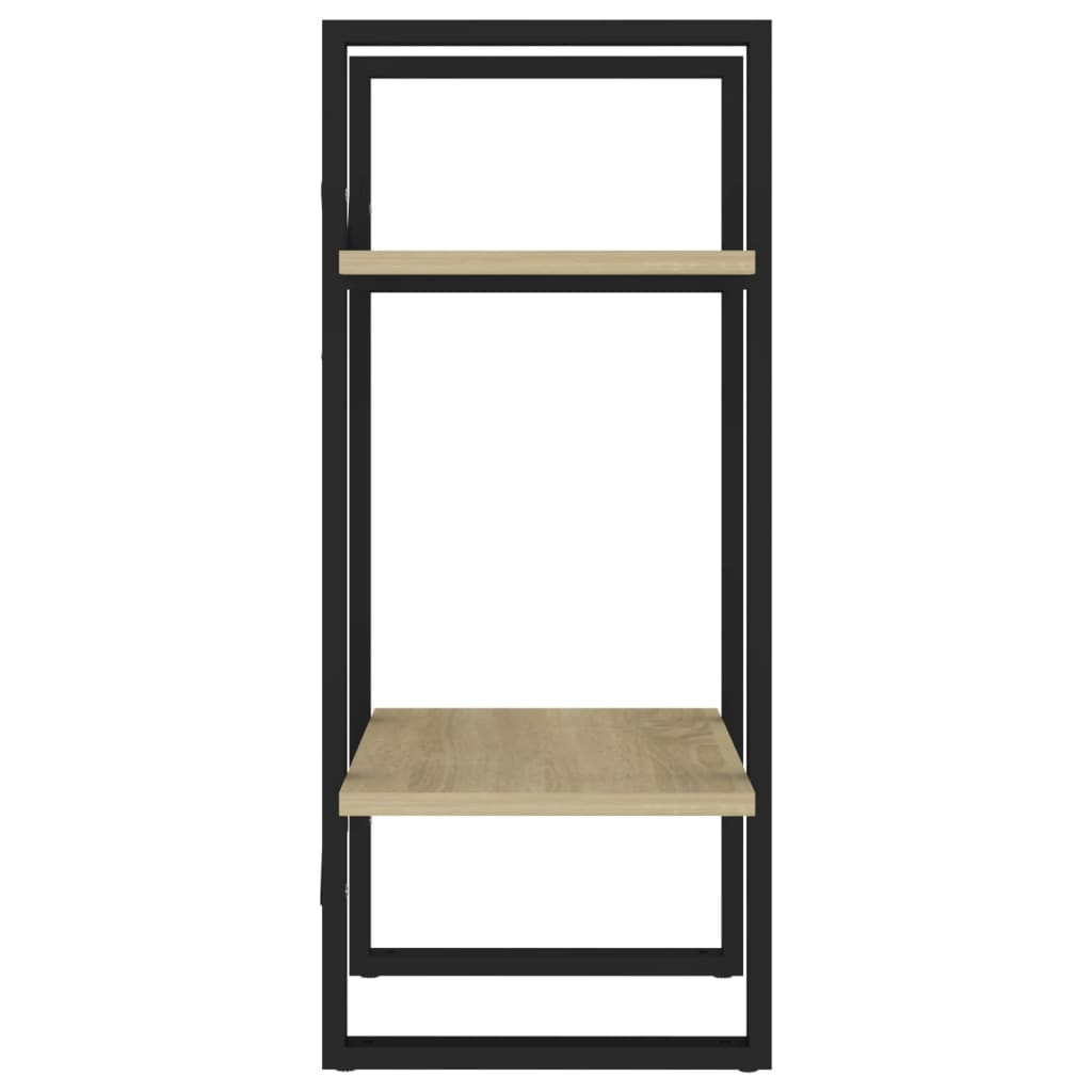 8720286567005_g_en_hd_4 vidaXL 2-Tier Book Cabinet Sonoma Oak 40x30x70 cm Engineered Wood - Image 7