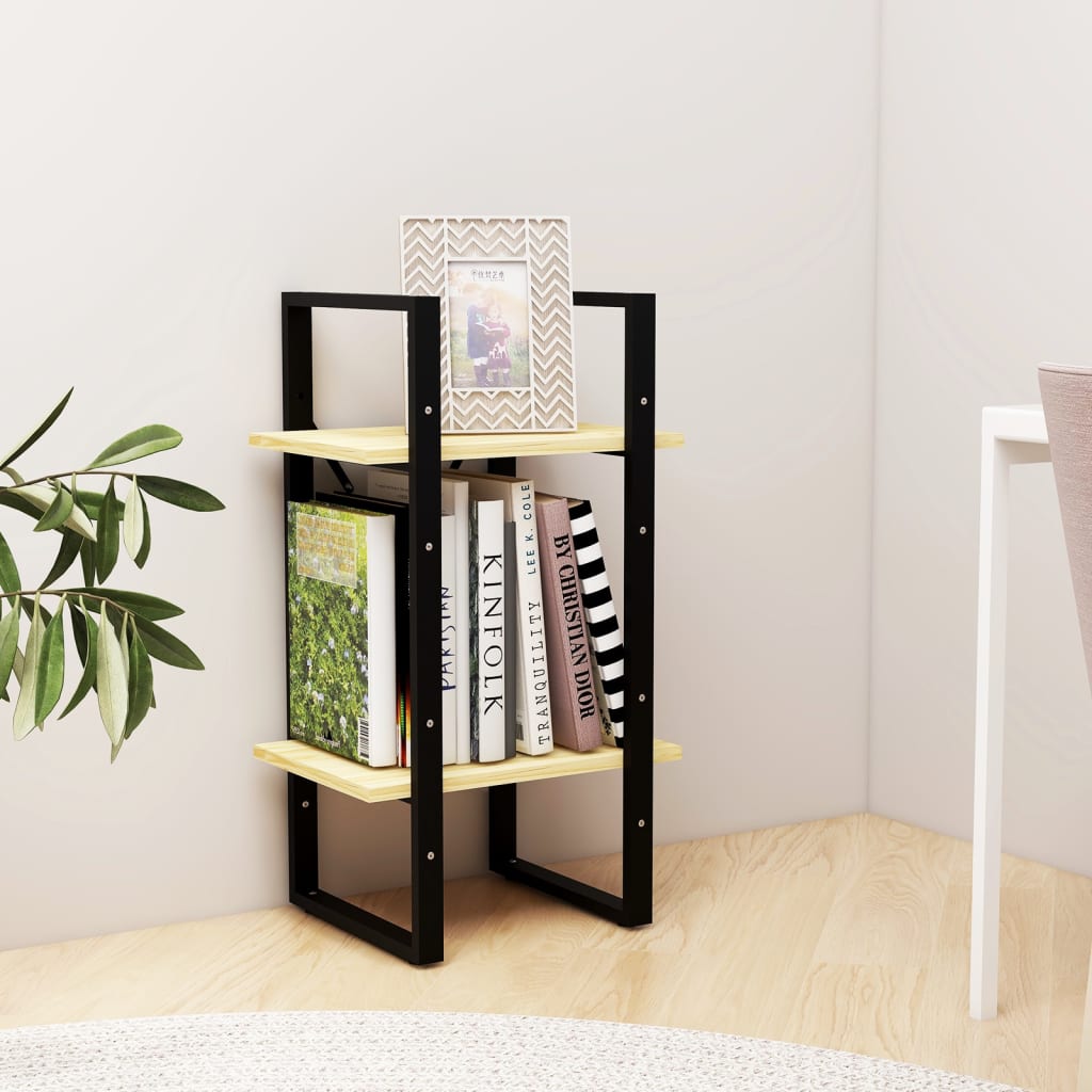 8720286567029_g_en_hd_1 vidaXL 2-Tier Book Cabinet 40x30x70 cm Solid Pine Wood - Image 4