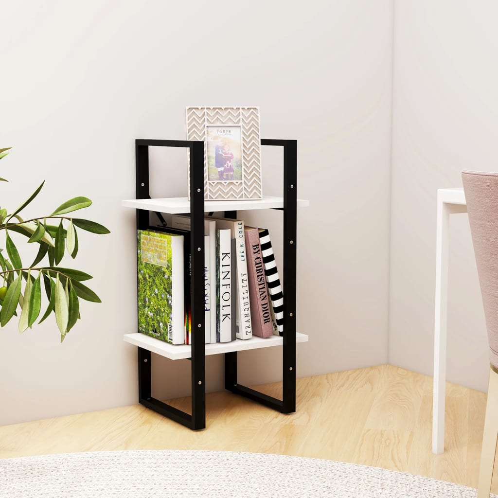 8720286567036_g_en_hd_1 vidaXL 2-Tier Book Cabinet White 40x30x70 cm Solid Pine Wood - Image 4