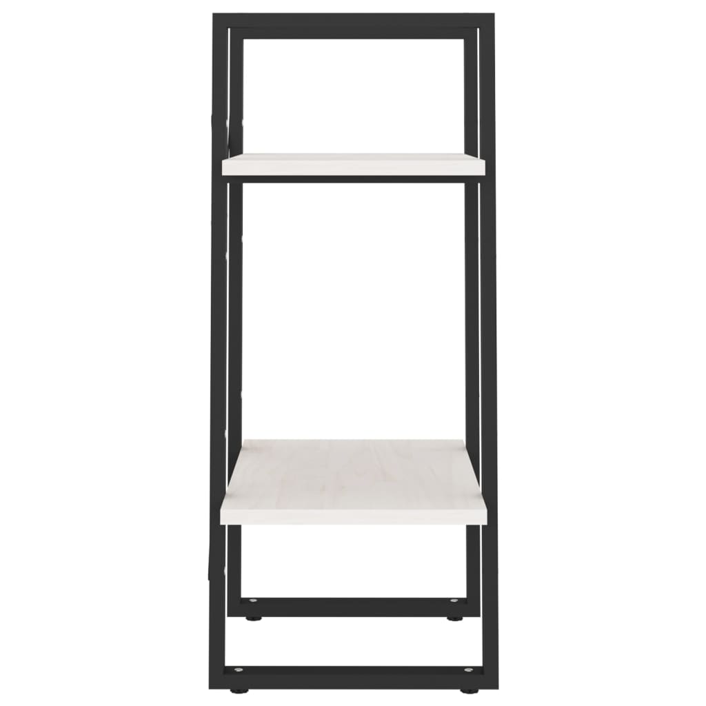 8720286567036_g_en_hd_4 vidaXL 2-Tier Book Cabinet White 40x30x70 cm Solid Pine Wood - Image 7