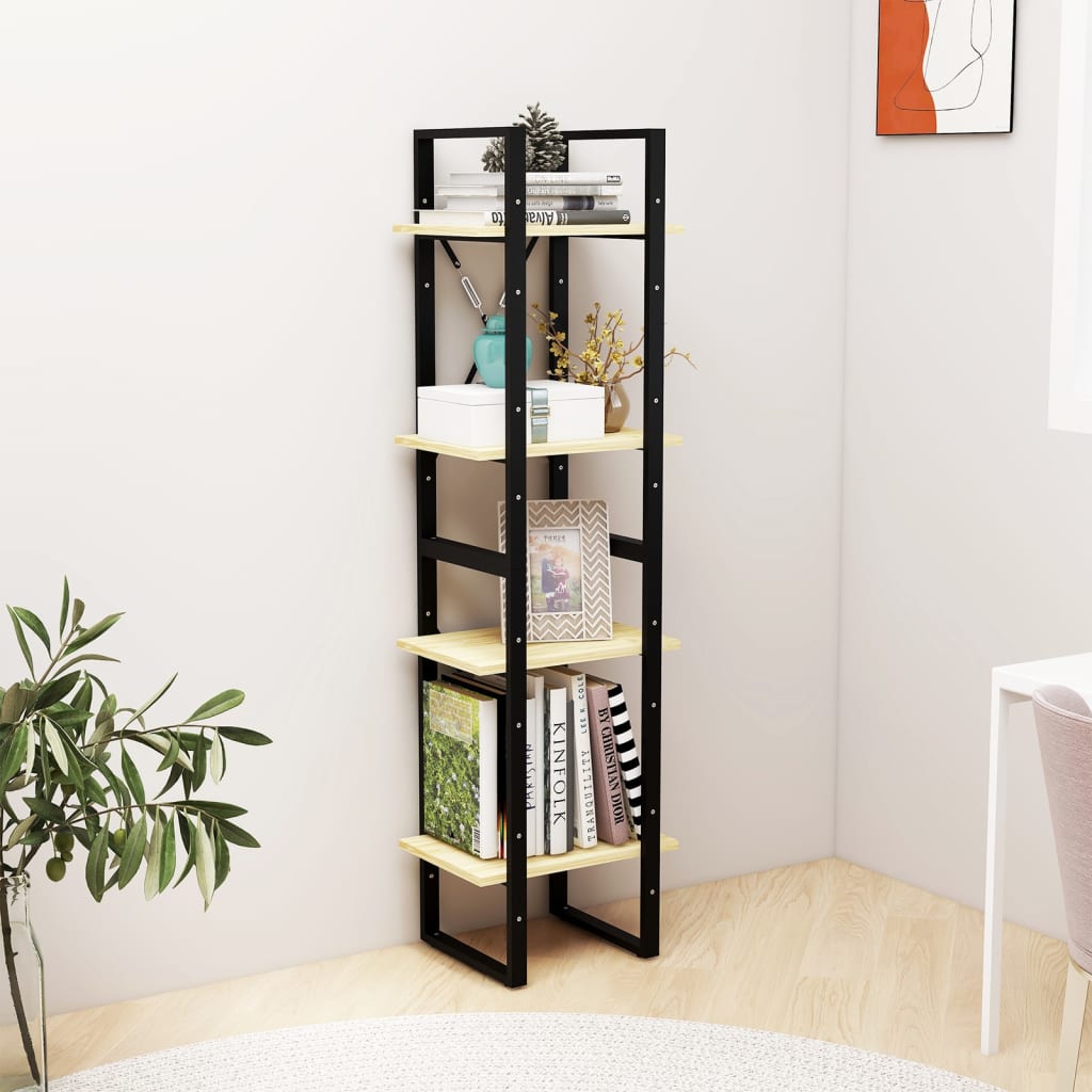8720286567128_g_en_hd_1 vidaXL 4-Tier Book Cabinet 40x30x140 cm Solid Pine Wood - Image 4