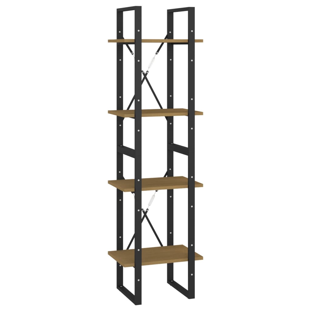 8720286567159_a_en_hd_1 vidaXL 4-Tier Book Cabinet 40x30x140 cm Solid Pine Wood - Image 2