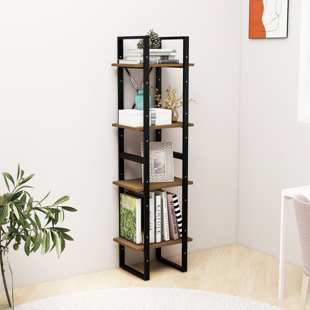 8720286567159_g_en_hd_1 vidaXL 4-Tier Book Cabinet 40x30x140 cm Solid Pine Wood - Image 4