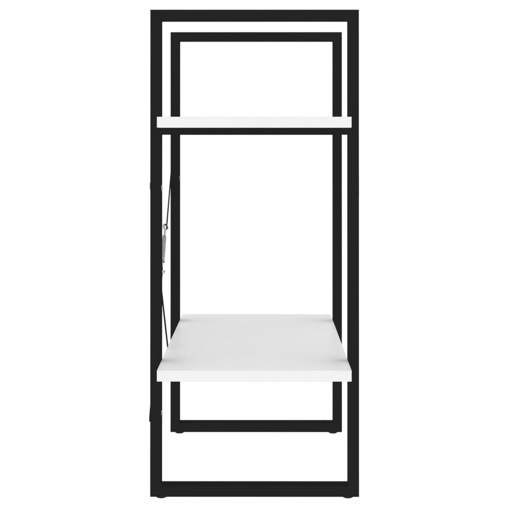 8720286567173_g_en_hd_4 vidaXL 2-Tier Book Cabinet White 60x30x70 cm Engineered Wood - Image 7