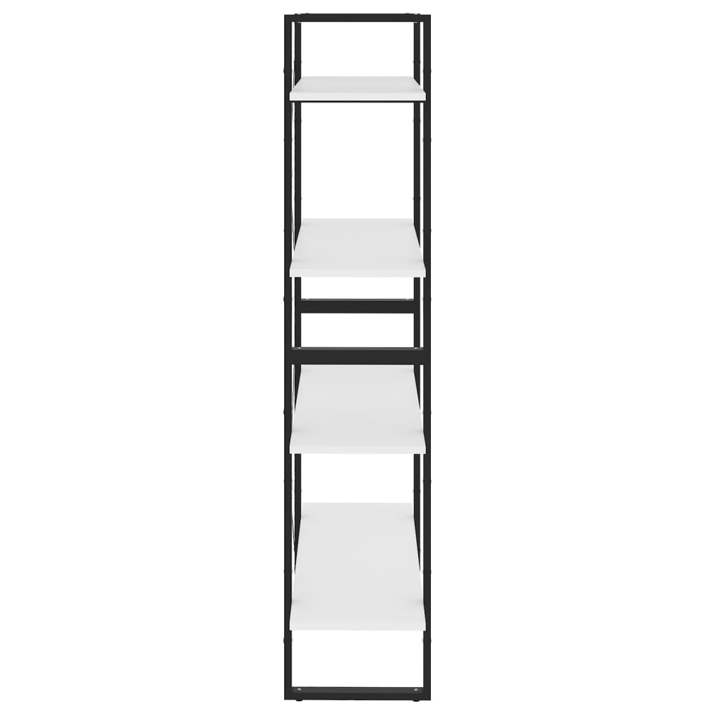 8720286567470_g_en_hd_4 vidaXL 4-Tier Book Cabinet White 80x30x140 cm Engineered Wood - Image 7