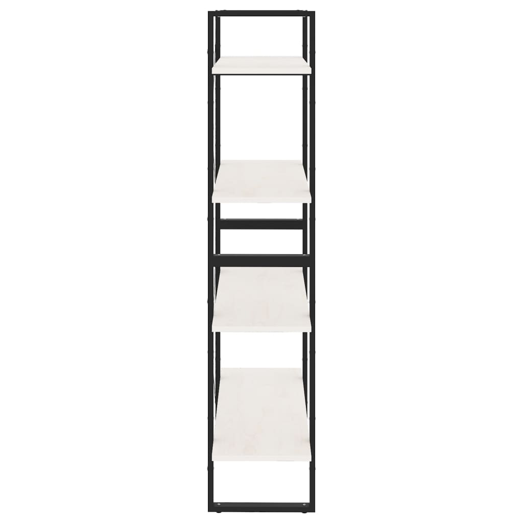 8720286567531_g_en_hd_4 vidaXL 4-Tier Book Cabinet White 80x30x140 cm Solid Pine Wood - Image 7