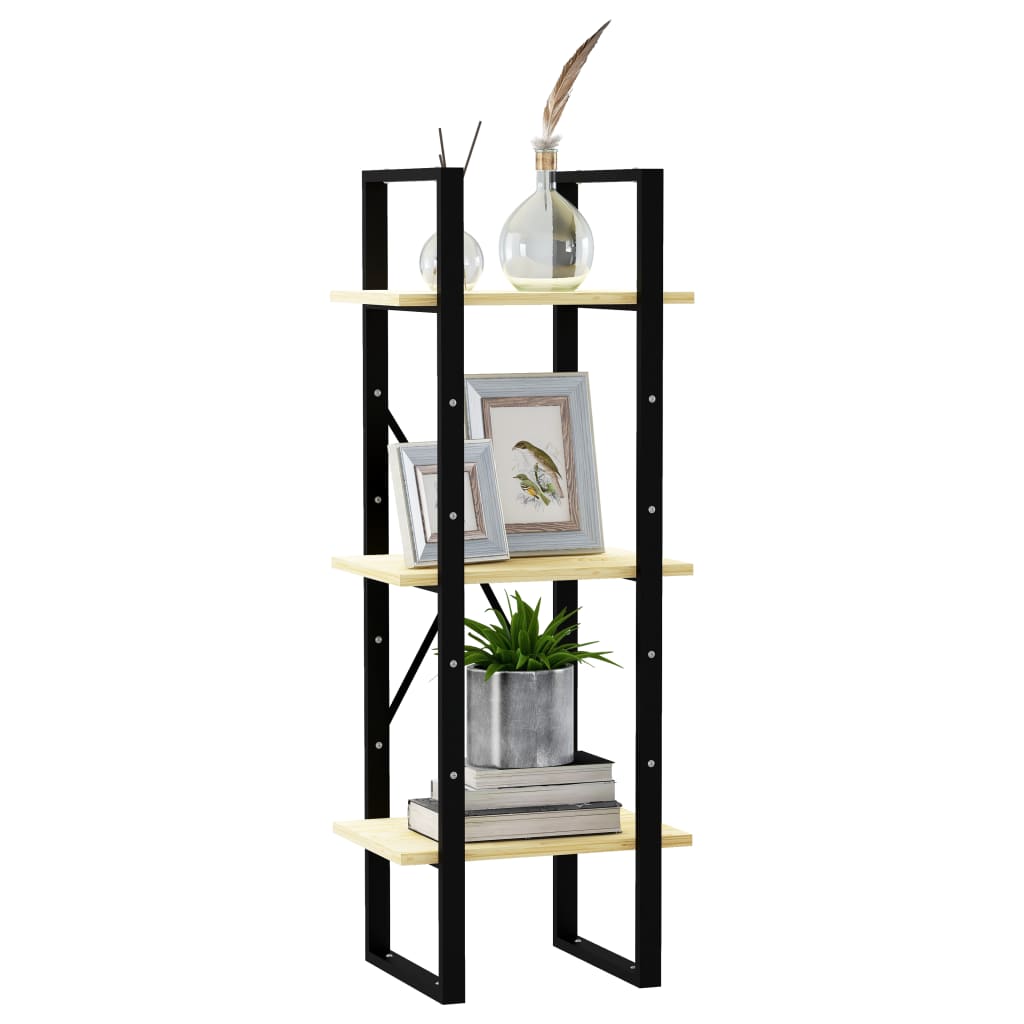 8720286567821_g_en_hd_2 vidaXL 3-Tier Book Cabinet 40x30x105 cm Solid Pinewood - Image 5