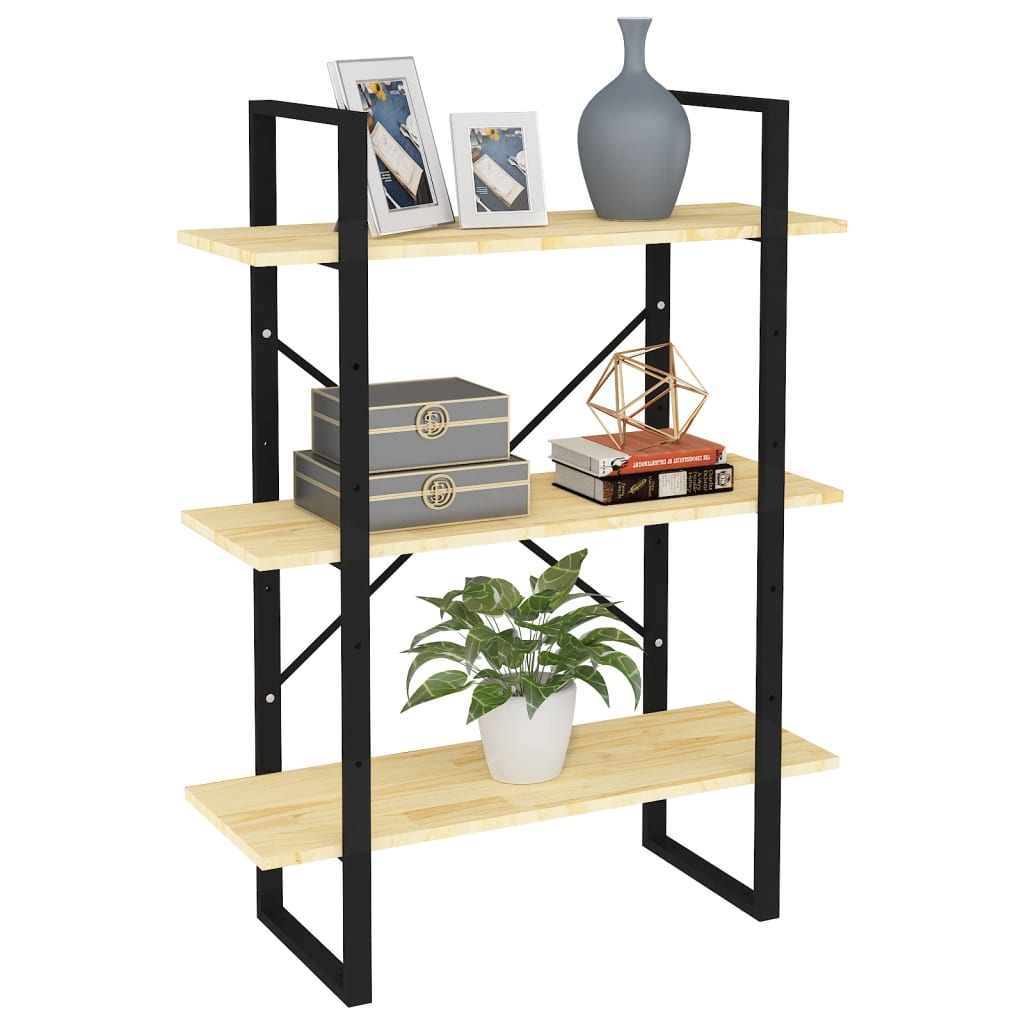 8720286568224_g_en_hd_1 vidaXL 3-Tier Book Cabinet 80x30x105 cm Solid Pine Wood - Image 4