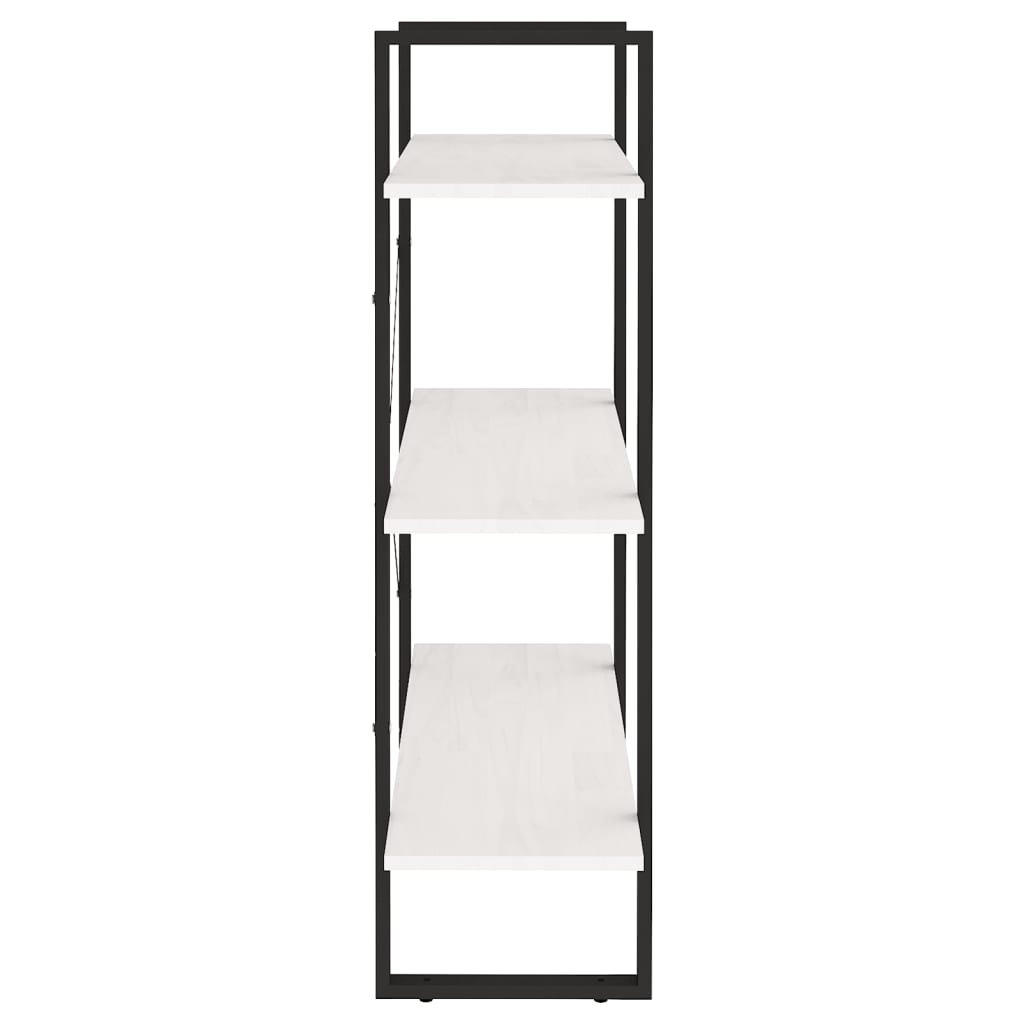 8720286568231_g_en_hd_4 vidaXL 3-Tier Book Cabinet White 80x30x105 cm Solid Pine Wood - Image 7