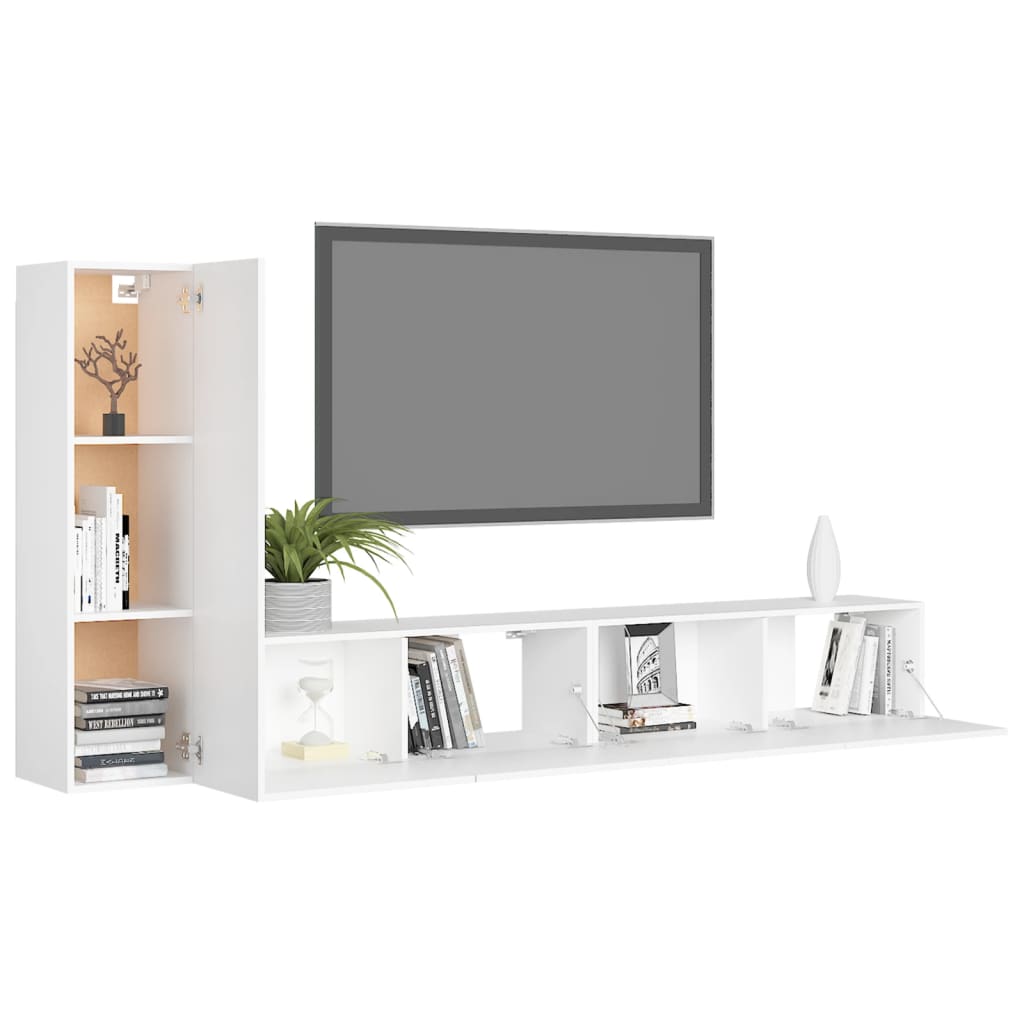 8720286569689_g_en_hd_1 vidaXL 3 Piece TV Cabinet Set White Engineered Wood - Image 4