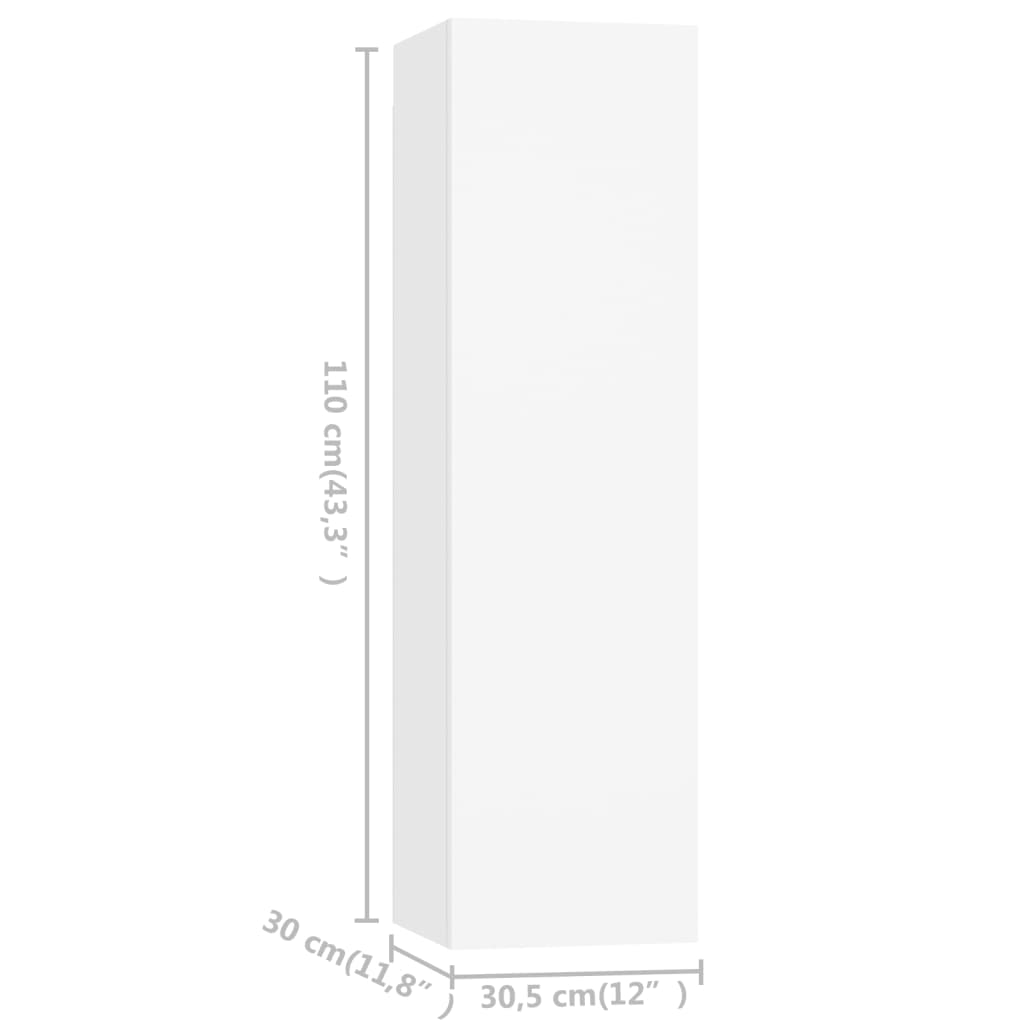 8720286569832_g_en_hd_5 vidaXL 4 Piece TV Cabinet Set White Engineered Wood - Image 8