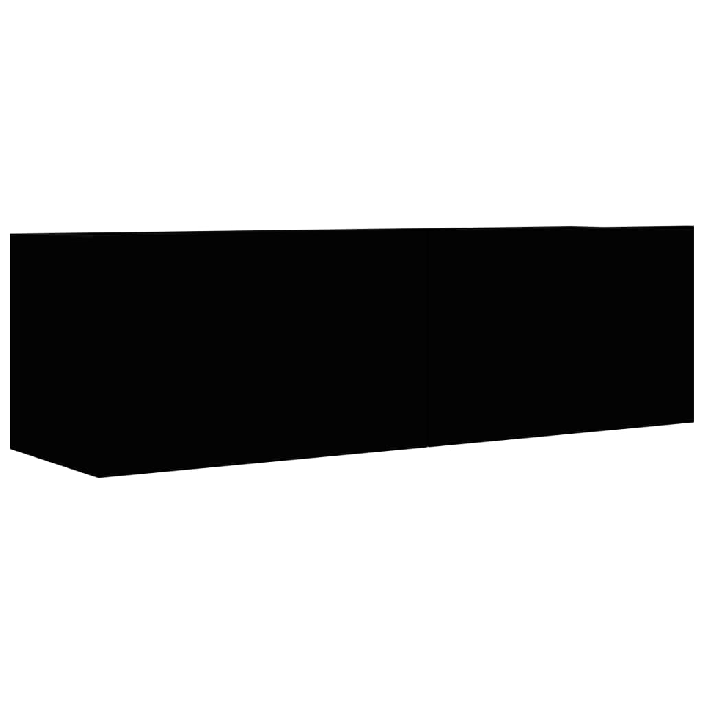 8720286570739_g_en_hd_2 vidaXL 3 Piece TV Cabinet Set Black Engineered Wood - Image 5