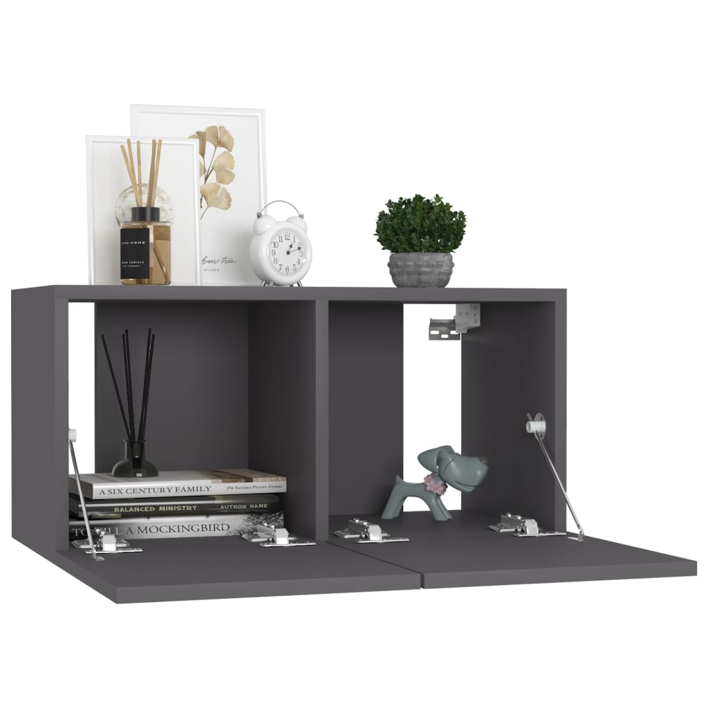 8720286571606_g_en_hd_2 vidaXL 3 Piece TV Cabinet Set Grey Engineered Wood - Image 5