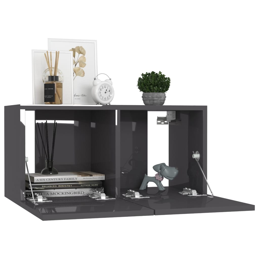 8720286577752_g_en_hd_2 vidaXL 4 Piece TV Cabinet Set High Gloss Grey Engineered Wood - Image 5
