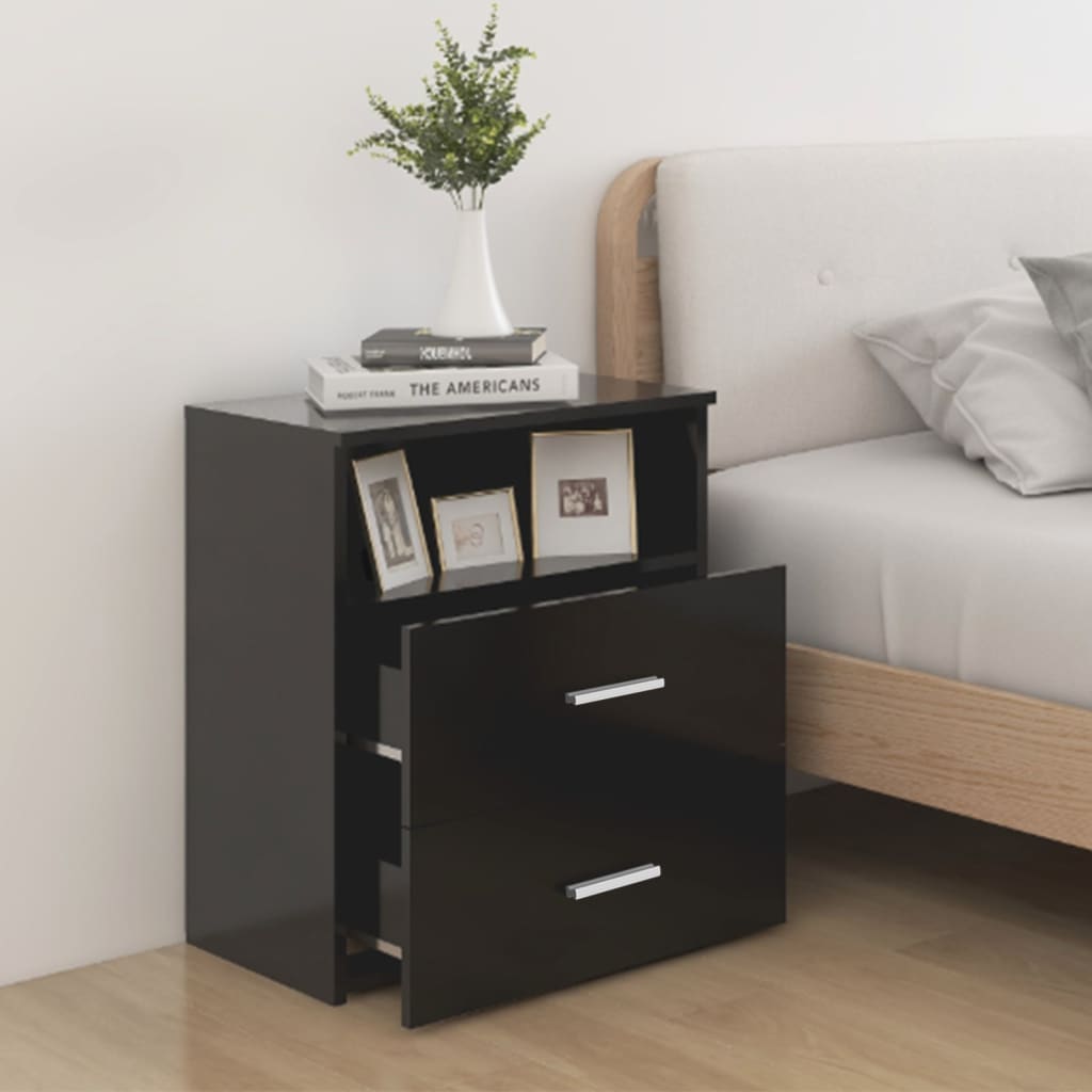 8720286586808_g_en_hd_1 vidaXL Bed Cabinet Black 50x32x60 cm - Image 4