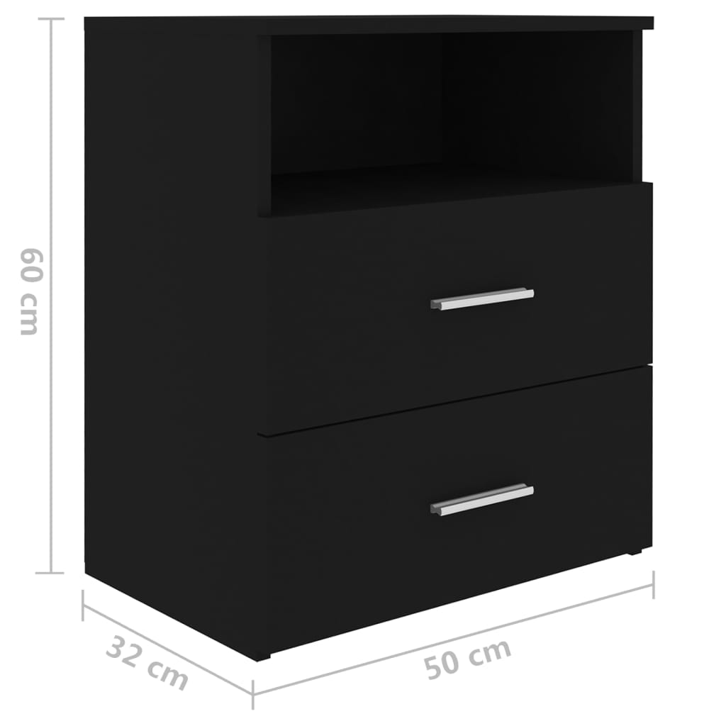8720286586808_g_en_hd_6 vidaXL Bed Cabinet Black 50x32x60 cm - Image 9