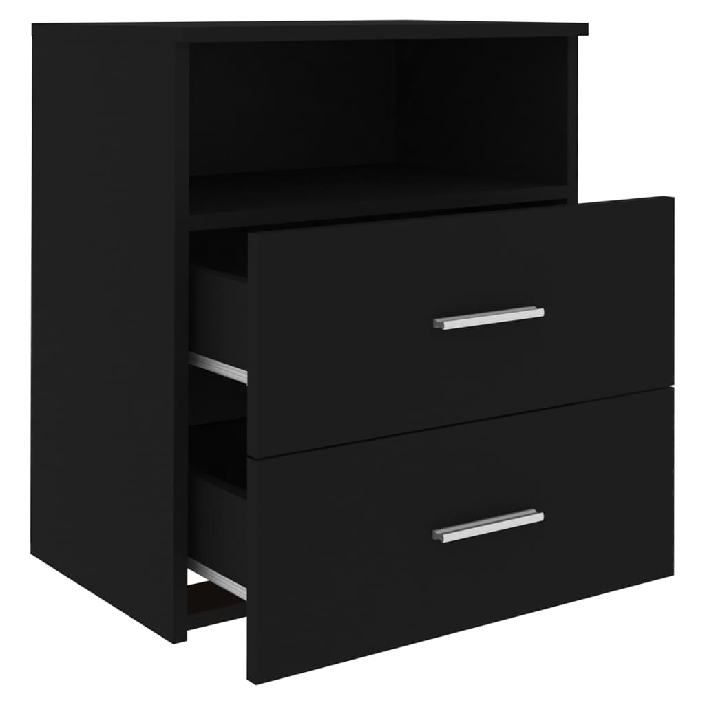 8720286586815_g_en_hd_4 vidaXL Bed Cabinets 2 pcs Black 50x32x60 cm - Image 7