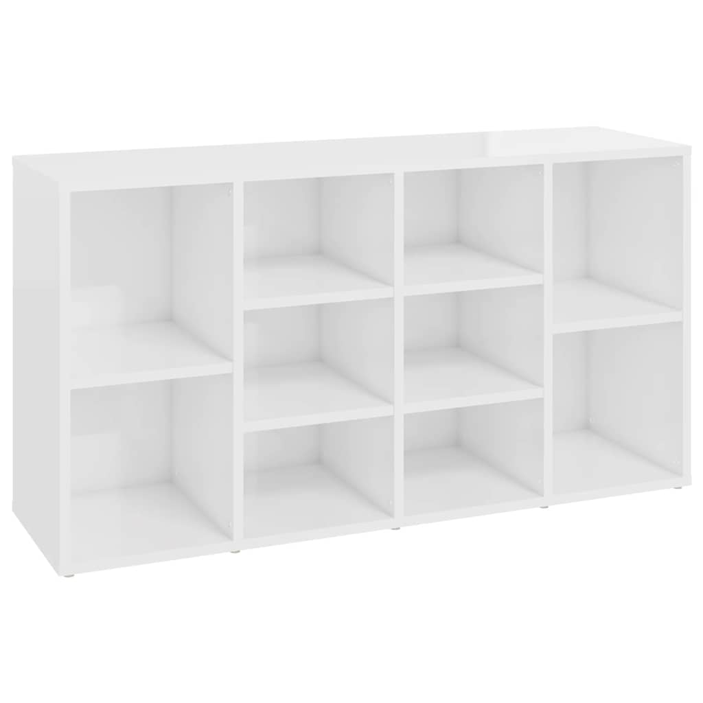 8720286587027_a_en_hd_1 vidaXL Shoe Bench High Gloss White 103x30x54.5 cm Engineered Wood - Image 2
