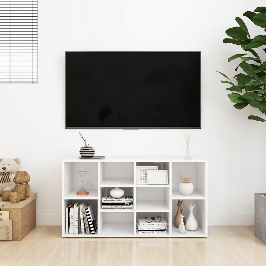 8720286587027_g_en_hd_2 vidaXL Shoe Bench High Gloss White 103x30x54.5 cm Engineered Wood - Image 4
