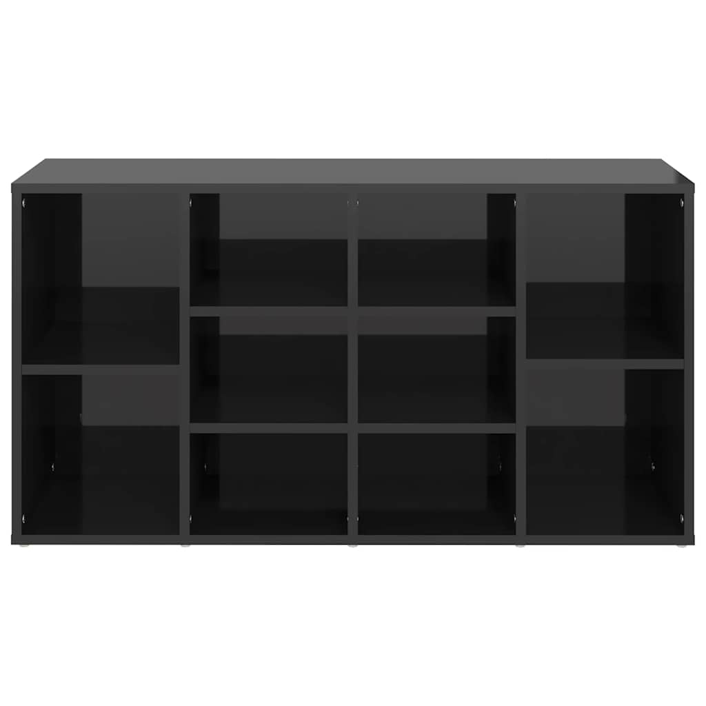8720286587034_g_en_hd_3 vidaXL Shoe Bench High Gloss Black 103x30x55 cm Engineered Wood - Image 5
