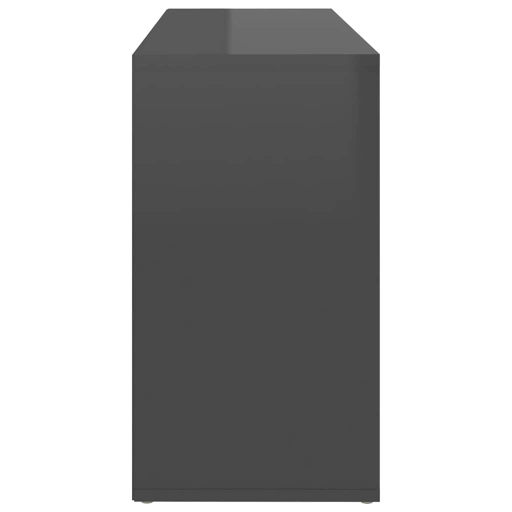 8720286587041_g_en_hd_4 vidaXL Shoe Bench High Gloss Grey 103x30x55 cm Engineered Wood - Image 6