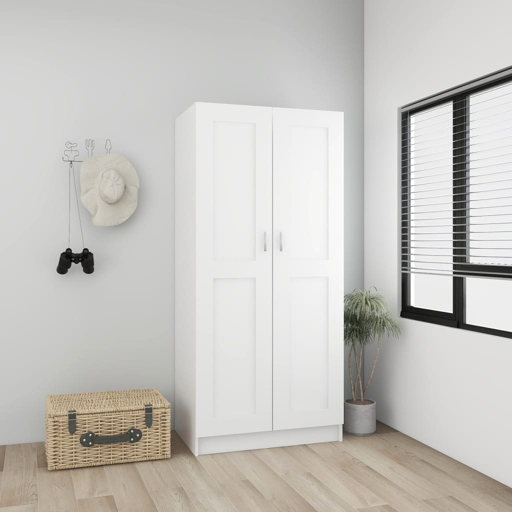 8720286587058_g_en_hd_1 vidaXL Wardrobe White 82.5x51.5x180 cm Engineered Wood - Image 4