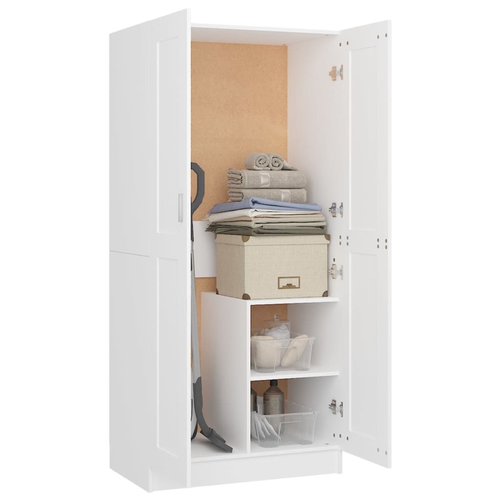 8720286587058_g_en_hd_2 vidaXL Wardrobe White 82.5x51.5x180 cm Engineered Wood - Image 5