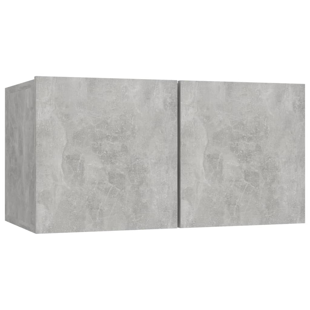 8720286587621_a_en_hd_1 vidaXL Hanging TV Cabinet Concrete Grey 60x30x30 cm - Image 2