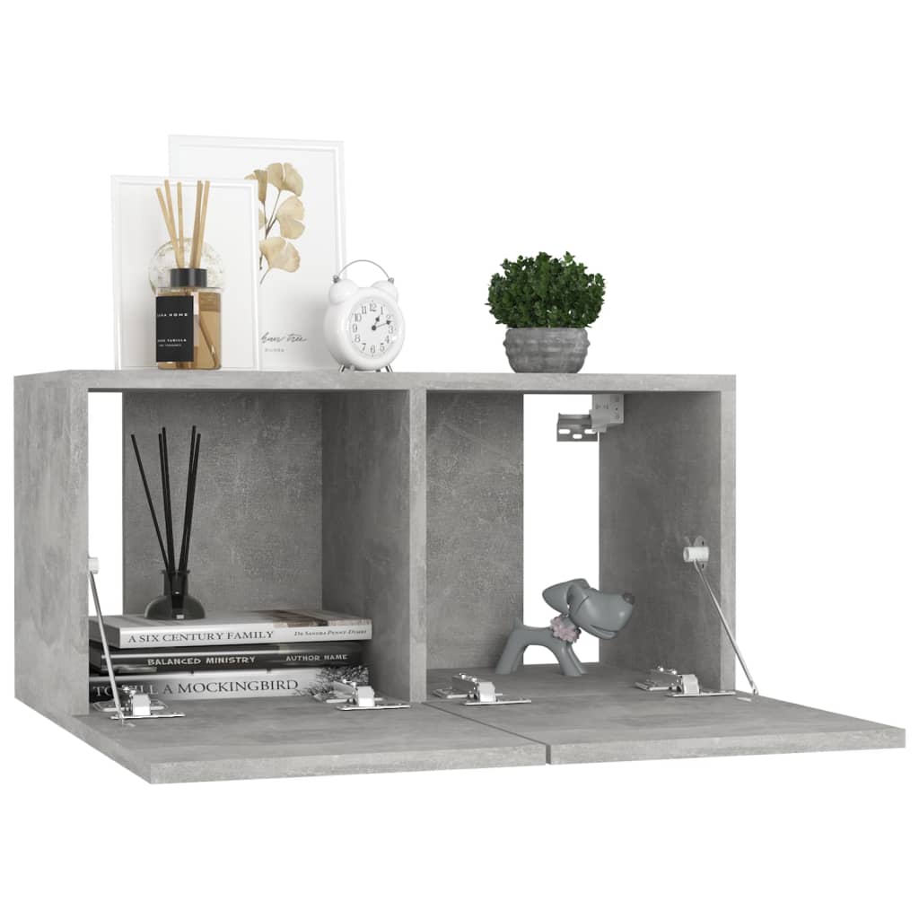 8720286587621_g_en_hd_1 vidaXL Hanging TV Cabinet Concrete Grey 60x30x30 cm - Image 4