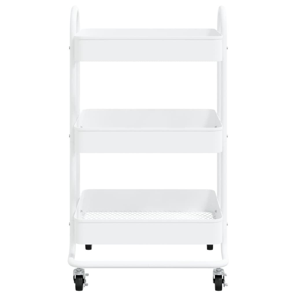 8720286587782_g_en_hd_1 vidaXL 3-Tier Trolley White 43x34x79 cm Steel - Image 3