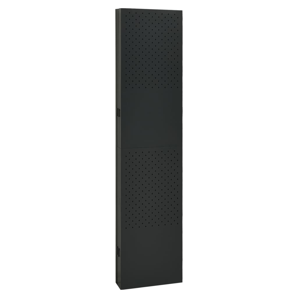 8720286588161_g_en_hd_3 vidaXL 6-Panel Room Divider Black 240x180 cm Steel - Image 4