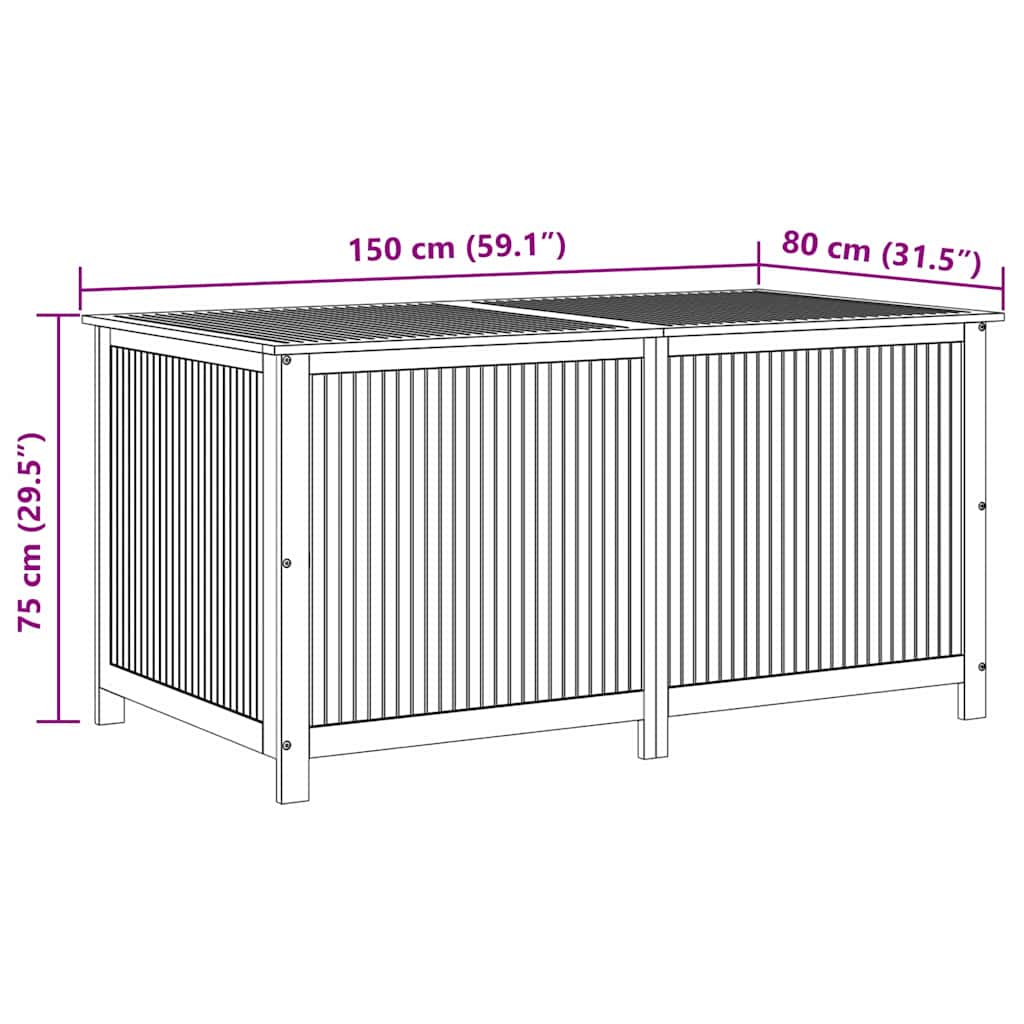 8720286589991_g_en_hd_10 vidaXL Garden Storage Box 150x80x75 cm Solid Wood Acacia - Image 12