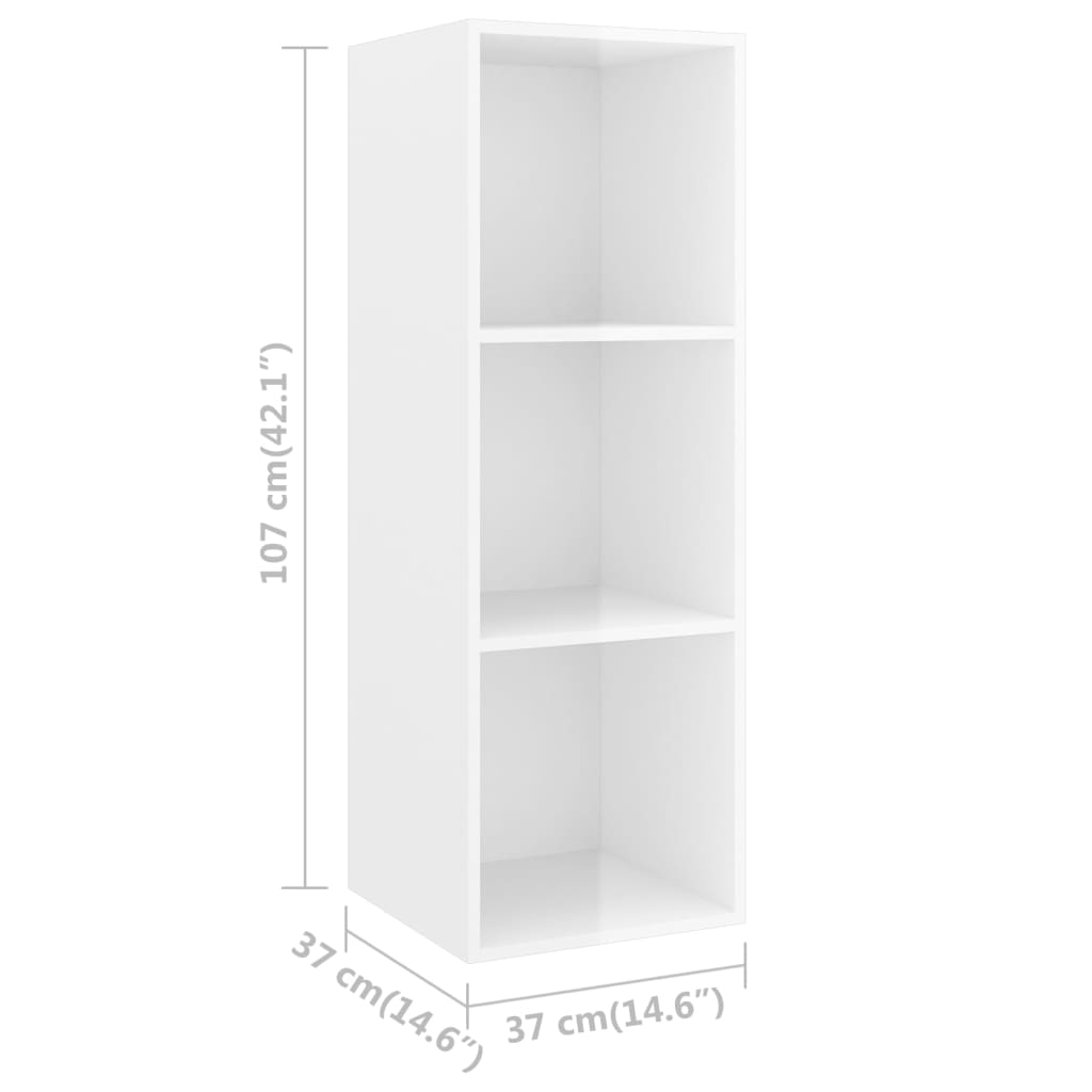 8720286590188_g_en_hd_5 vidaXL 5 Piece TV Cabinet Set High Gloss White Engineered Wood - Image 8