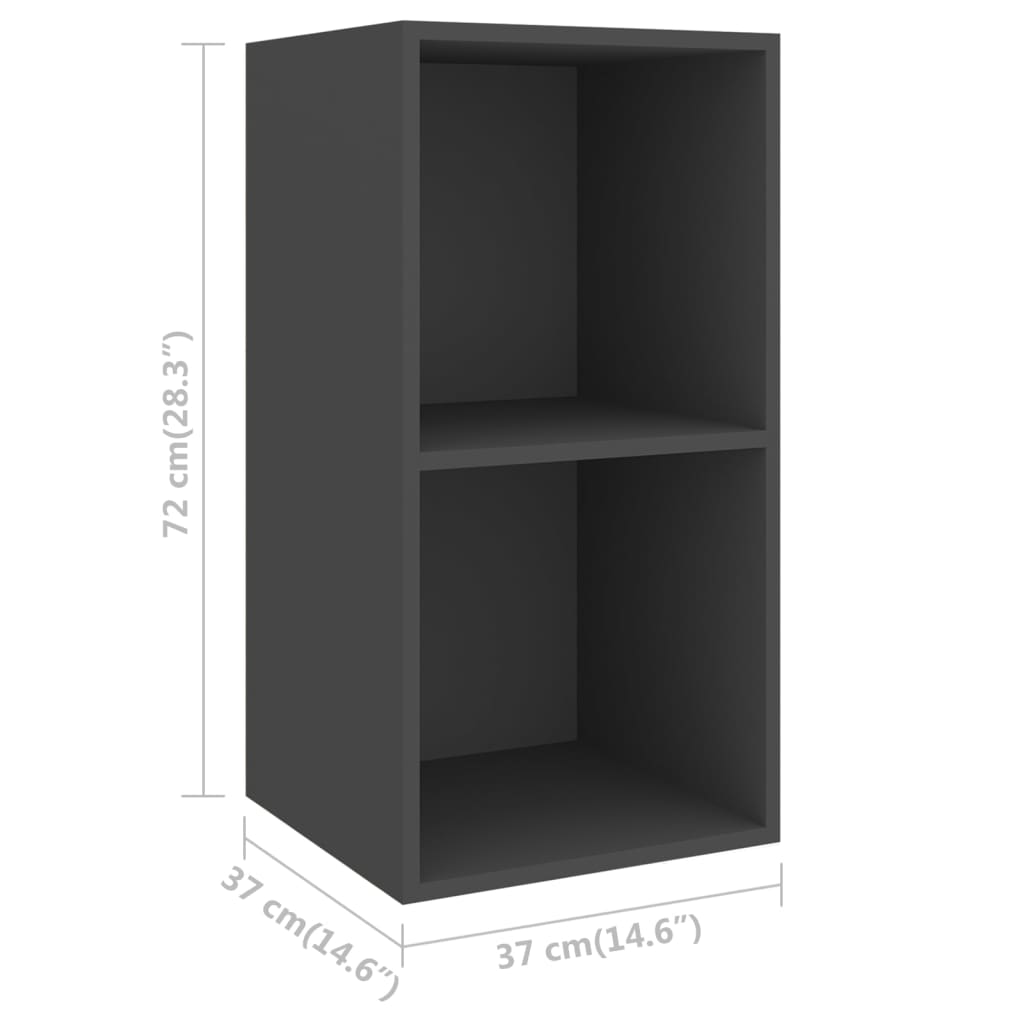 8720286590416_g_en_hd_4 vidaXL 3 Piece TV Cabinet Set Grey Engineered Wood - Image 7