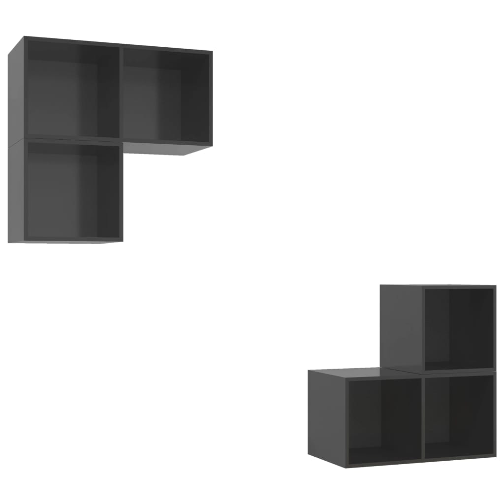 8720286590744_a_en_hd_1 vidaXL 4 Piece TV Cabinet Set High Gloss Grey Engineered Wood - Image 2