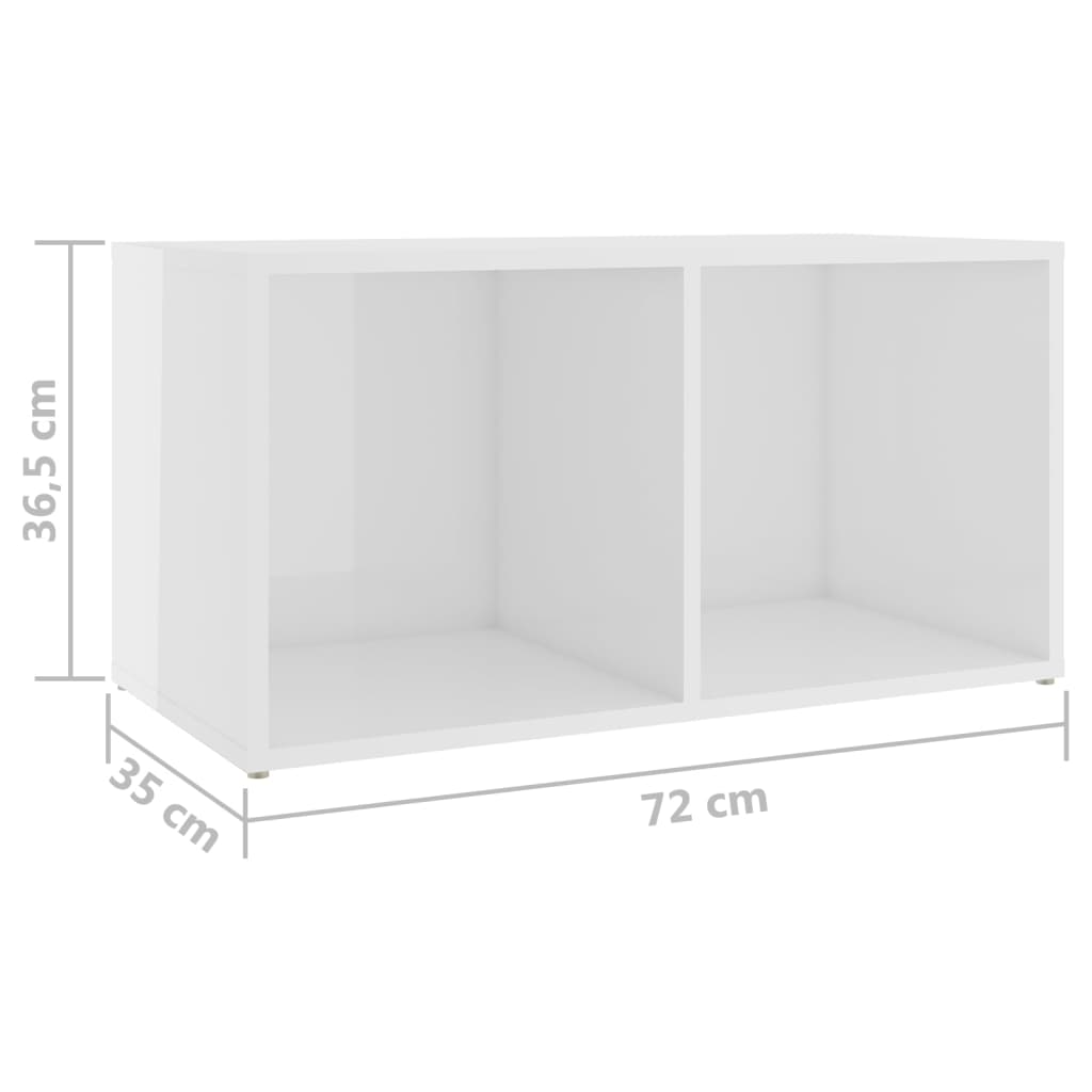8720286593240_g_en_hd_6 vidaXL 3 Piece TV Cabinet Set High Gloss White Engineered Wood - Image 9