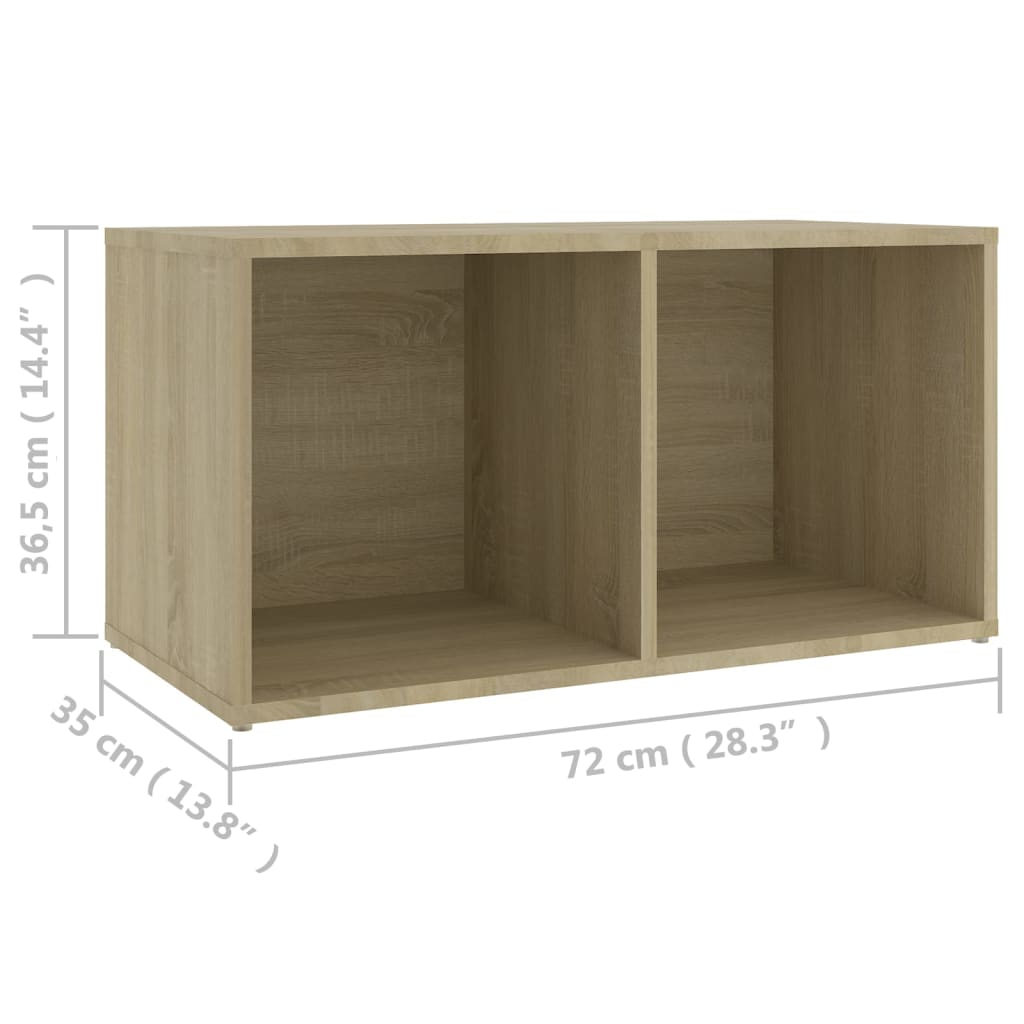 8720286593578_g_en_hd_6 vidaXL 6 Piece TV Cabinet Set Sonoma Oak Engineered Wood - Image 9
