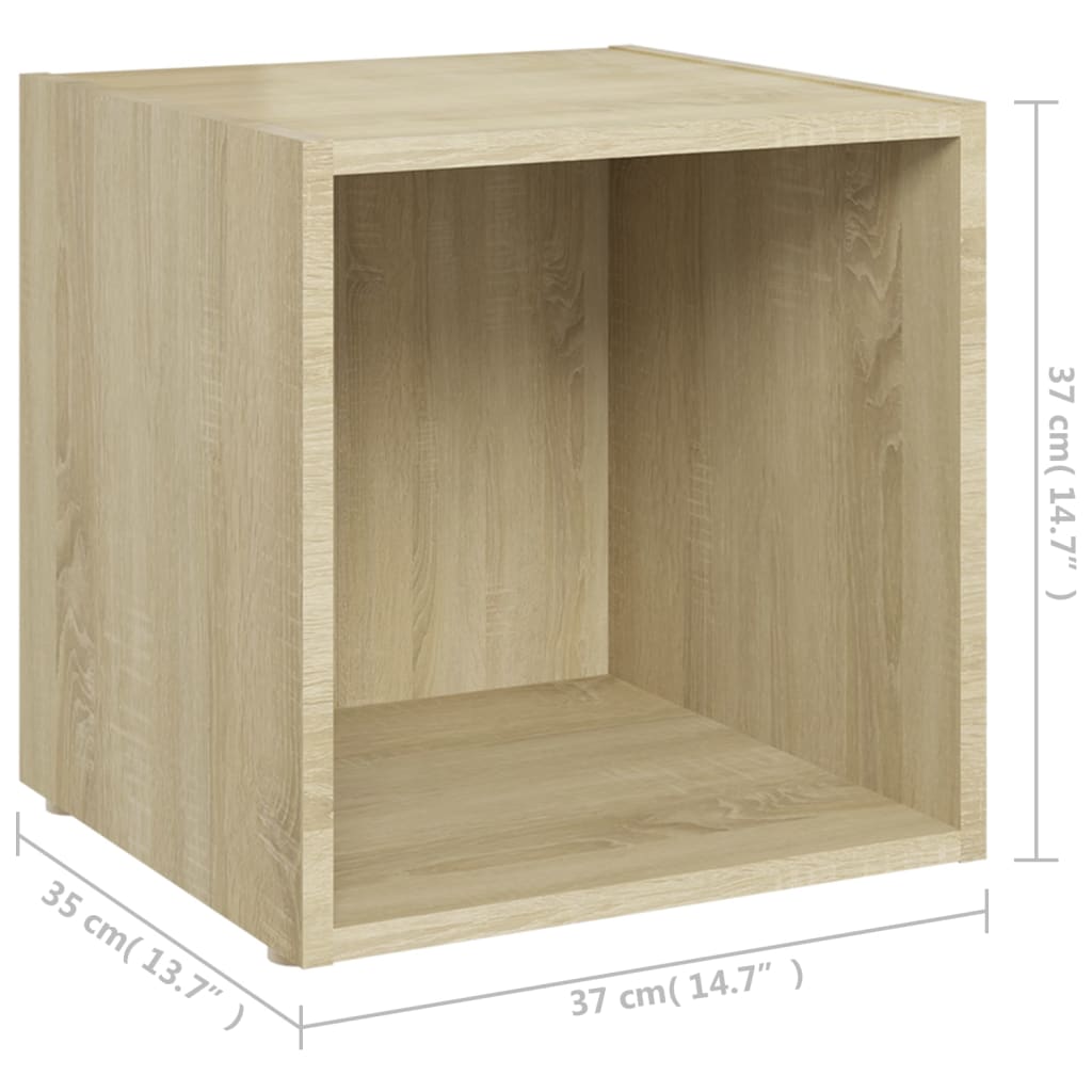 8720286593578_g_en_hd_7 vidaXL 6 Piece TV Cabinet Set Sonoma Oak Engineered Wood - Image 10