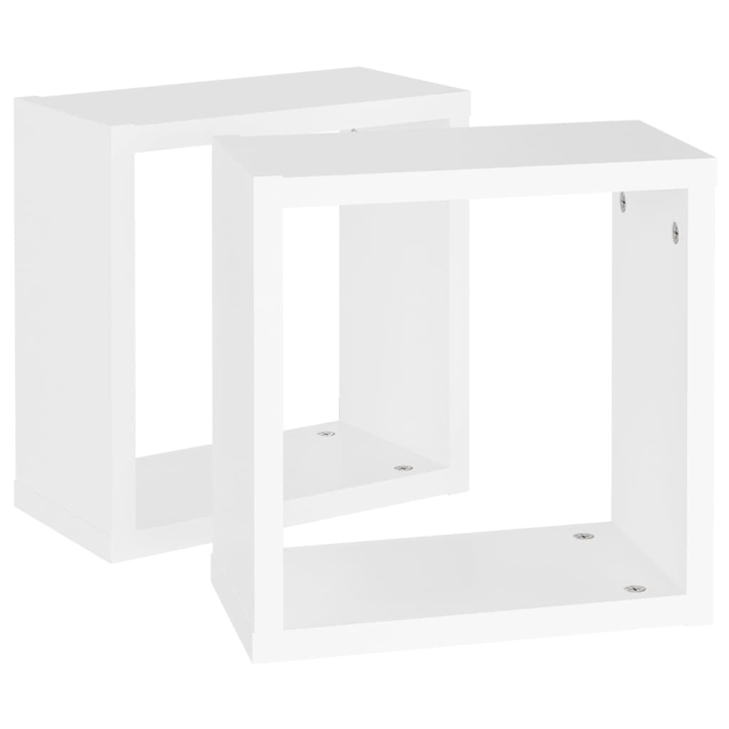 8720286594162_g_en_hd_2 vidaXL Wall Cube Shelves 2 pcs White 30x15x30 cm - Image 4