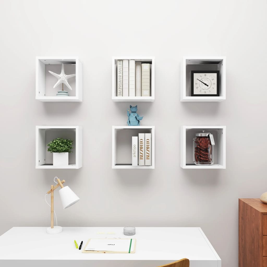 8720286594186_g_en_hd_1 vidaXL Wall Cube Shelves 6 pcs White 30x15x30 cm - Image 3