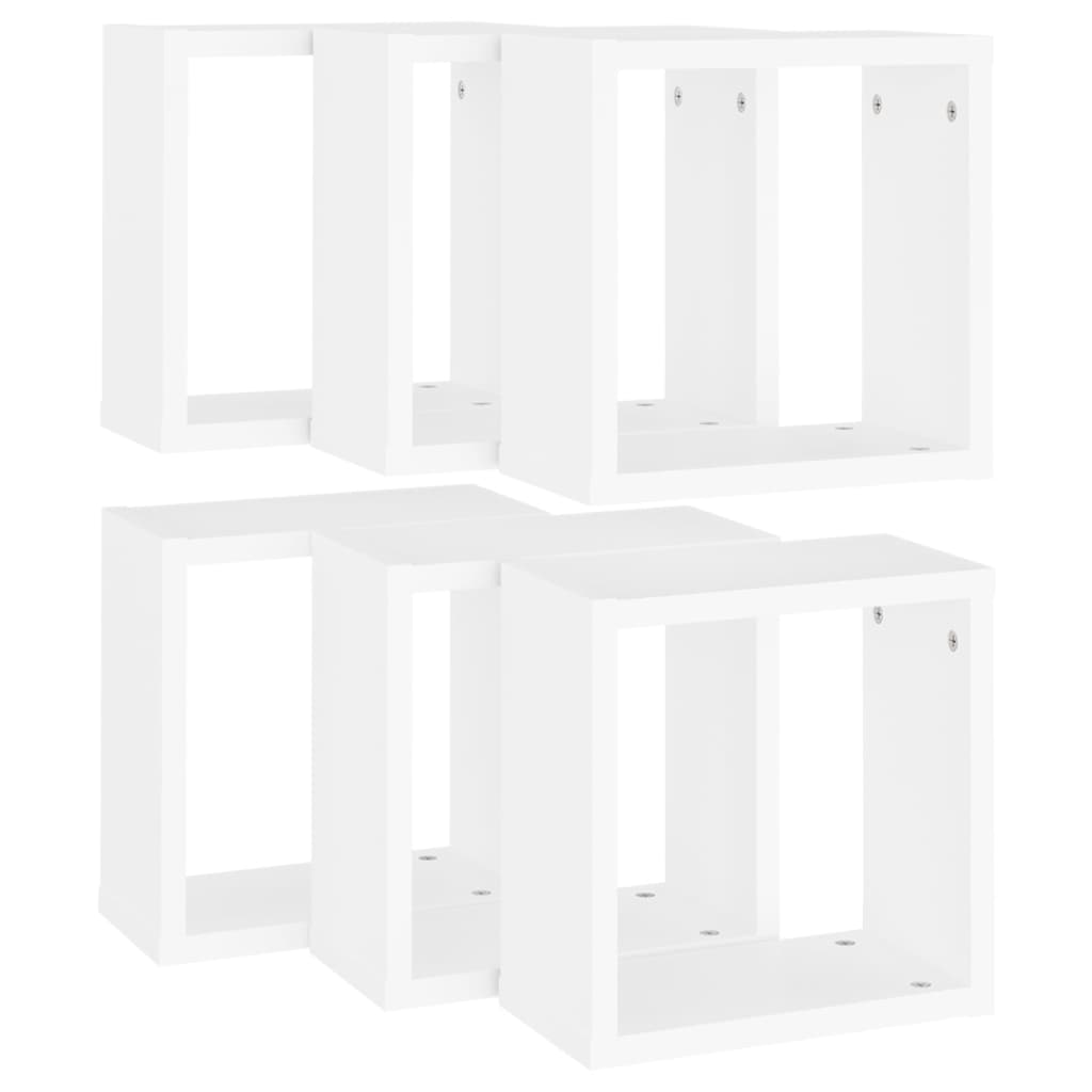 8720286594186_g_en_hd_3 vidaXL Wall Cube Shelves 6 pcs White 30x15x30 cm - Image 5