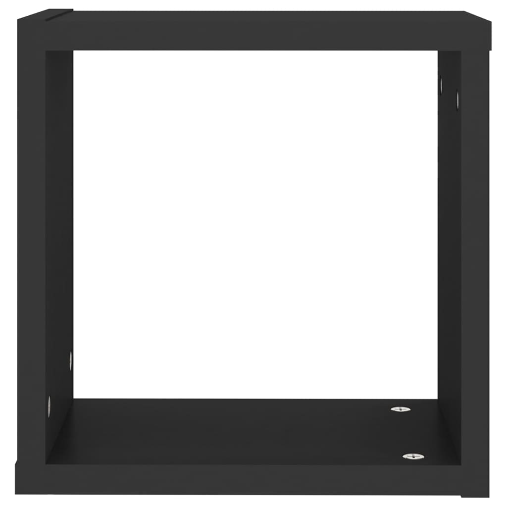 8720286594209_g_en_hd_6 vidaXL Wall Cube Shelves 4 pcs Black 30x15x30 cm - Image 8