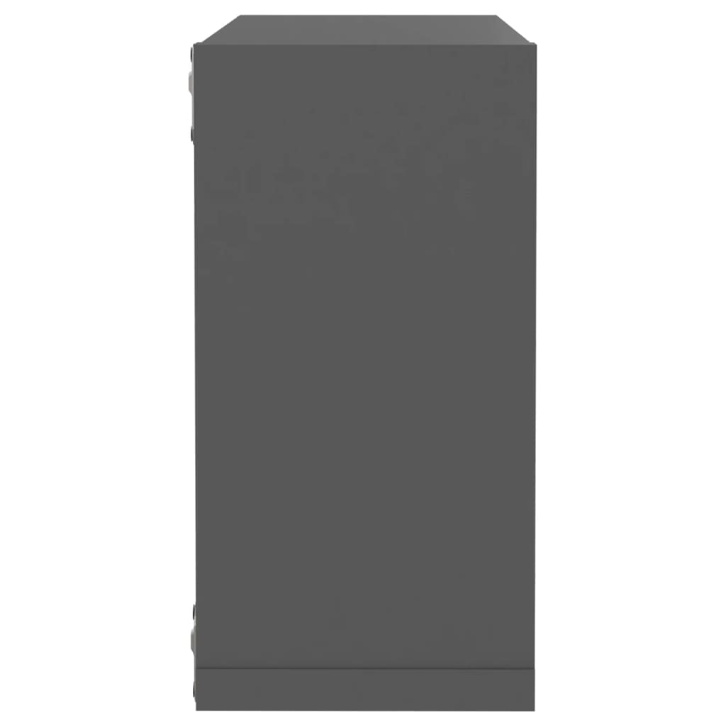 8720286594223_g_en_hd_7 vidaXL Wall Cube Shelves 2 pcs Grey 30x15x30 cm - Image 9