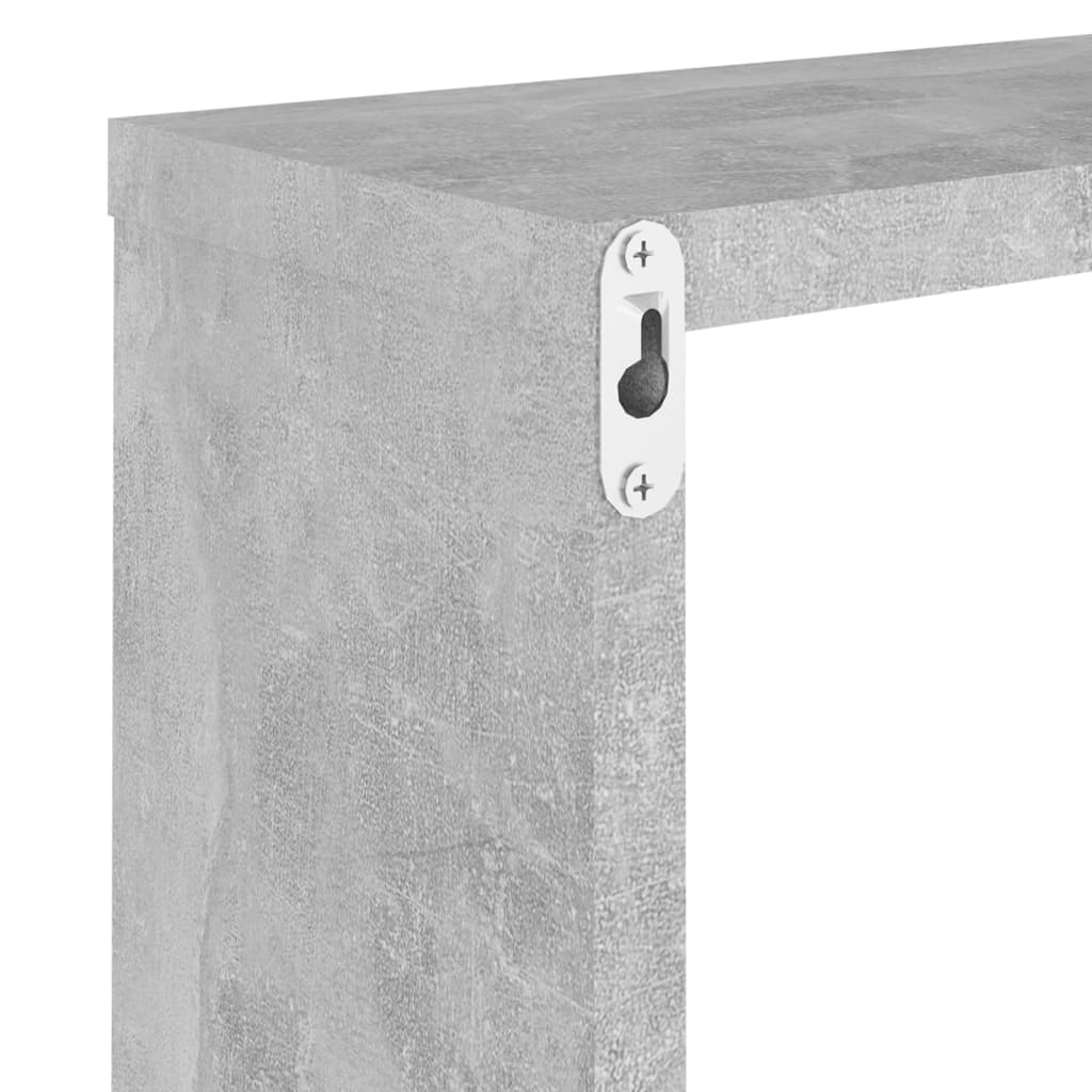 8720286594292_g_en_hd_8 vidaXL Wall Cube Shelves 4 pcs Concrete Grey 30x15x30 cm - Image 10