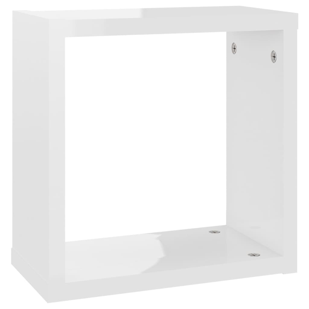 8720286594346_g_en_hd_5 vidaXL Wall Cube Shelves 2 pcs High Gloss White 30x15x30 cm - Image 7
