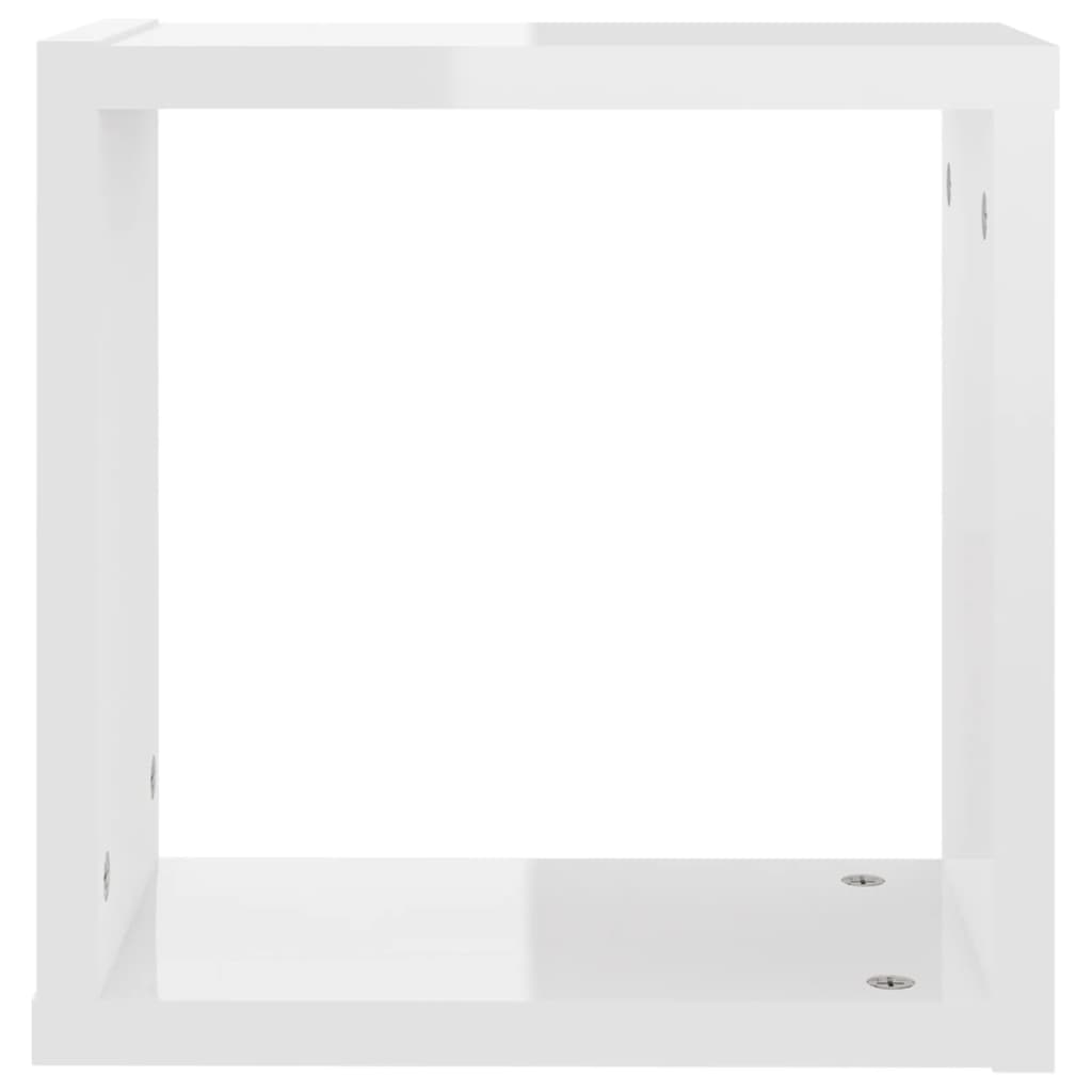 8720286594353_g_en_hd_6 vidaXL Wall Cube Shelves 4 pcs High Gloss White 30x15x30 cm - Image 8