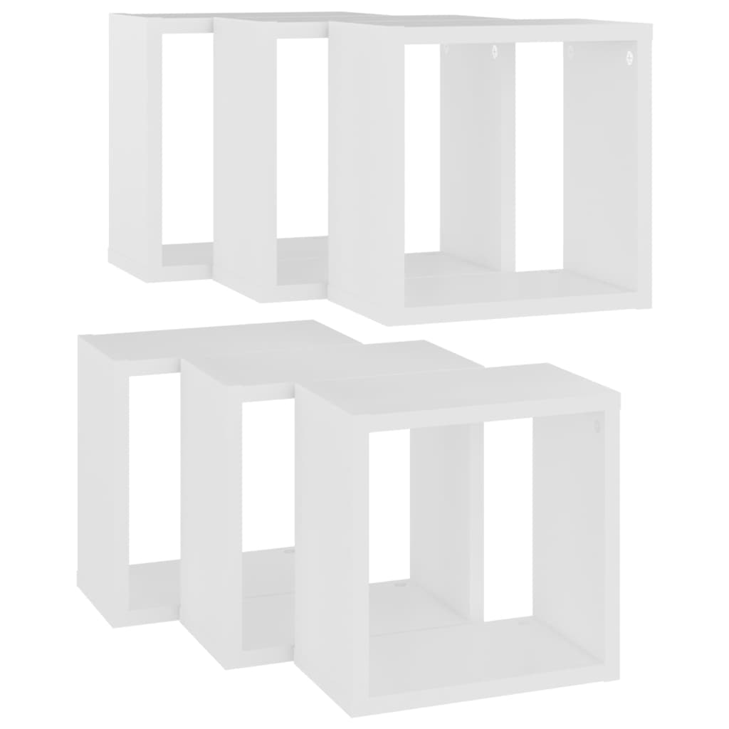 8720286594452_g_en_hd_3 vidaXL Wall Cube Shelves 6 pcs White 26x15x26 cm - Image 5